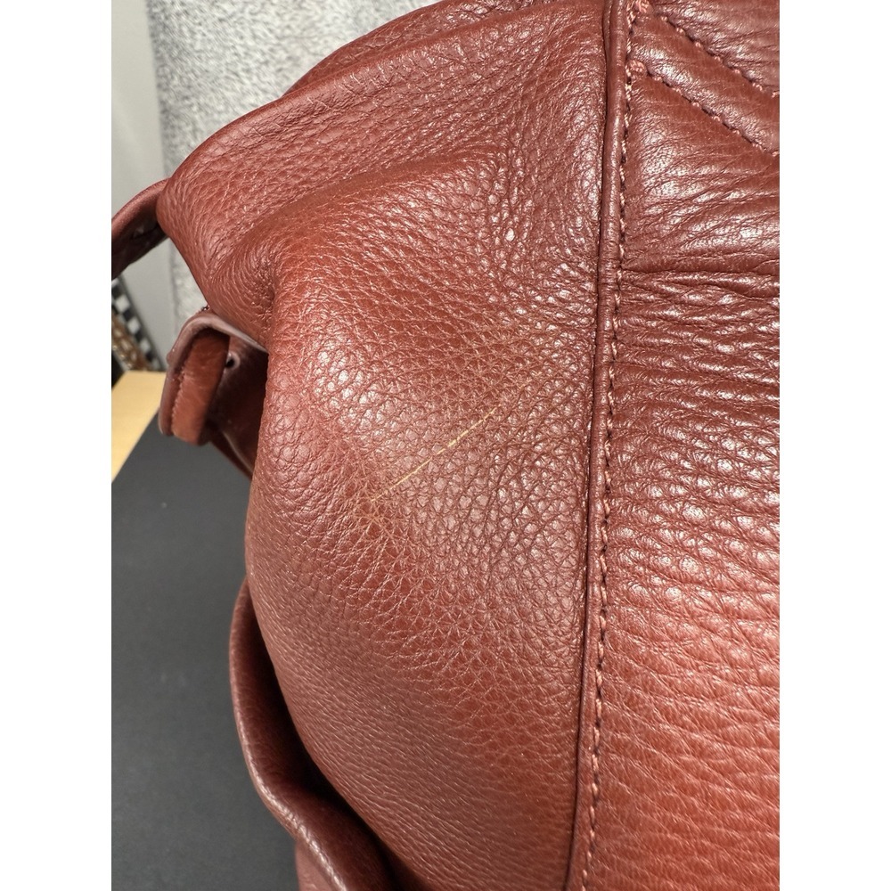 Aimee Kestenberg Suzie Large Convertible Satchel Leather Handbag Purse Bag - Picture 6 of 16